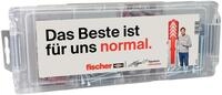 fischer MiniFixTainer - DuoPower + S Klopp D&uuml;bel- und Schrauben-Sortiment 160 St&uuml;ck