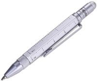 TROIKA&reg; Kugelschreiber LILIPUT TOOL PEN silber 1.0 mm Schreibfarbe: schwarz