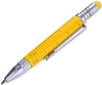TROIKA&reg; Kugelschreiber LILIPUT TOOL PEN gelb 1.0 mm Schreibfarbe: schwarz