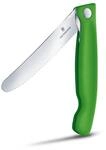 VICTORINOX Fr&uuml;hst&uuml;cksmesser Swiss Classic silber, gr&uuml;n