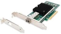 Digitus Single Port 10 Gigabit Ethernet Netzwerkkarte, SFP, PCI Express, Intel
