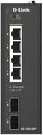 D-Link DIS-100G-06P, 6-Port Gigabit Industrial PoE+ Unmanaged Switch