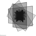 Neomounts WL85-515BL16 drehbare Wandhalterung
