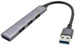 I-TEC USB-A Metal Hub 4 Port