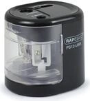 RAPESCO&reg; elektrischer Anspitzer schwarz/transparent