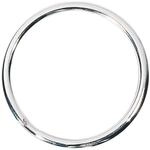 WEDO Schl&uuml;sselring &Oslash; 30,0 mm, silber