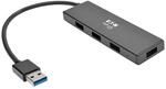 Eaton Tripp Lite Series 4-Port Ultra-Slim Portable USB 3.0 SuperSpeed Hub
