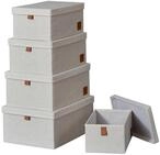 LOVE !T STORE !T Aufbewahrungsboxen-Set Premium, beige