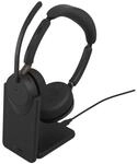 Jabra Evolve3 65 MS Stereo Headset On-Ear schwarz