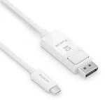 PureLink USB-C auf DisplayPort Kabel - 4K60 - iSerie - wei&szlig; - 2,00m