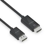 PureLink DisplayPort auf HDMI Kabel - 4K60 - iSerie - schwarz - 2,00m