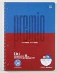 Staufen&reg; Collegeblock Premio Twice 27/28 liniert und kariert DIN A4