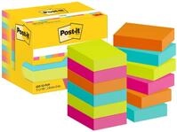 Post-it&reg; Haftnotizen Poptimistic Collection, farbsortiert, 100 Blatt
