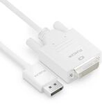 PureLink DisplayPort auf DVI Kabel - 1920x1200 - WUXGA - iSerie - wei&szlig; - 1,50m