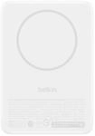 Belkin BoostCharge Schlanke, magnetische Powerbank 10K mit Qi2 wei&szlig;