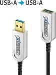 FiberX Series - USB 3.1 Glasfaser Verl&auml;ngerungskabel - 10m