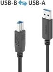 PureLink USB 3.2 USB-A auf USB-B Kabel - 1m