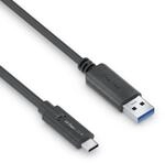 PureLink USB-C auf USB-A Kabel - 3.1 Gen 2, 3A/5V/15W, 10G - iSerie - schwarz -...