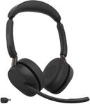 Jabra Evolve3 65 UC Stereo Headset On-Ear schwarz