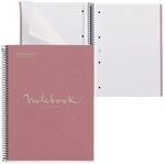 MIQUELRIUS Eco Emotions Collegeblock DIN A4 liniert pink