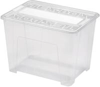 Aufbewahrungsbox TEX 28,0 x 38,0 x 27,2 cm transparent
