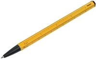 TROIKA&reg; Kugelschreiber CONSTRUCTION BASIC gelb Schreibfarbe: schwarz