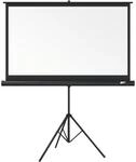 Elite Screens Stativ Tripod Leinwand schwarz 254 cm 100 Zoll