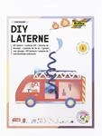 folia Laternen Bastelset FIRE ENGINE rot