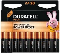DURACELL Batterien PLUS Alkali-Mangan Mignon AA 1,5 V, 20 St.