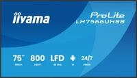 iiyama ProLite LH7566UHSB-B1AG Digital Signage Display 189,5 cm (75")