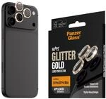 PanzerGlass&reg; Hoops Kameraschutz Glitter Gold, iPhone 18 Pro/18 Pro Max