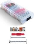 TOX L-BOXX Micro Allround TRI 6/10 D&uuml;bel- und Schrauben-Sortiment 130 tlg.