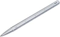 TROIKA&reg; Kugelschreiber CONSTRUCTION BASIC silber Schreibfarbe: schwarz