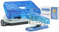 RAPESCO&reg; Locher und Heftger&auml;te Set 1719 transparent blau