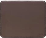 InLine Maus-Pad Premium Kunstleder braun, 255x220x3mm