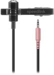 Speedlink SPES Clip-On Mikrofon, schwarz