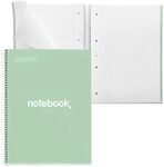 MIQUELRIUS Eco Emotions Collegeblock DIN A4 kariert mint