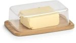 Zeller Butterdose 6 cm hoch transparent