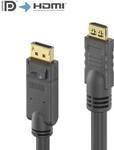 PureLink DisplayPort zu HDMI Kabel 4K, 12,50m