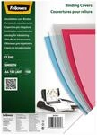 Fellowes Deckfolien f&uuml;r Bindemappen DIN A4 0.15 mm transparent