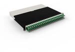Patchbox patchbox.one Kabeleinzugssystem 8RU/STP (0,8 m) mit 24 Kassetten, Patchkabel