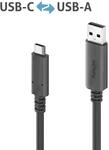 PureLink Aktives USB-C auf USB-A Kabel - USB 3.2 Gen2x1, 3A, 10Gbps - PureInstall