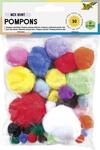 folia Pompons mehrfarbig