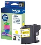Brother Original LC-221Y Druckerpatrone gelb 260 Seiten (LC221Y)