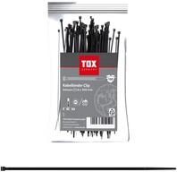 TOX Kabelbinder Clip 300,0 mm x 7,6 mm schwarz