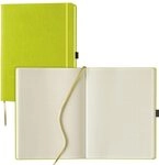 Lediberg Notizbuch ca. DIN A4 kariert, 240 Seiten lemongreen