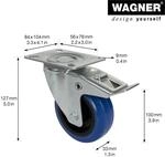 WAGNER&reg; design yourself Transportger&auml;te-Lenkrolle RO 7700 blau