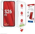 DISPLEX Panzerglas + Schutzh&uuml;lle f&uuml;r Samsung Galaxy S26 FE