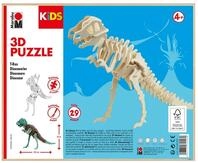 Marabu KiDS T-Rex 3D-Puzzle, 29 (bemalbar) Teile