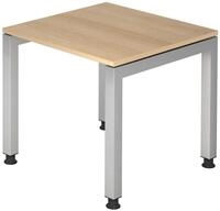 HAMMERBACHER h&ouml;henverstellbarer Schreibtisch VJS08/E/S eiche
